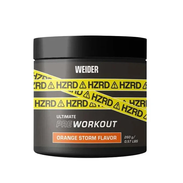 Weider HZRD Powder - 260 g lata (126,73 EUR/1000 g), construcción muscular