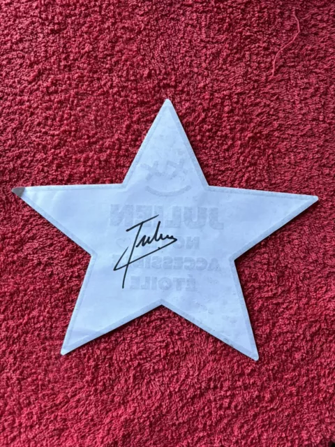 Feuille Souvenirs Dédicacée Autograph Star Académy - Julien Comme tout le monde