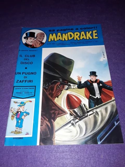 Mandrake Albi Del Vascello N 50 - Anno 1973 -  Lee Falk- Phil Davis