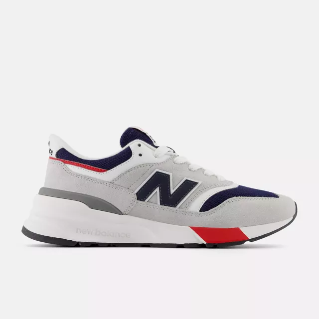 New Balance 997R Herren Turnschuhe IN Grau/Marineblau Schuhe