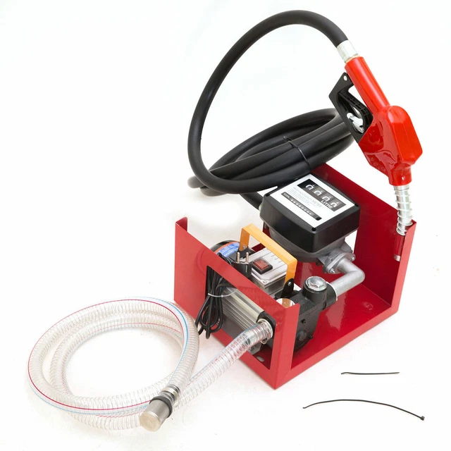 220 V 550 W pompa diesel contatore pistola erogatore pompa olio combustibile stazione di servizio 60 L/min