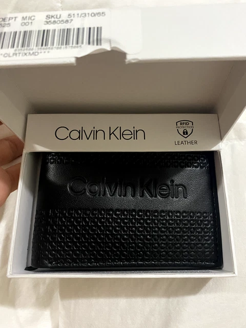 Calvin Klein Men's Leather Wallet