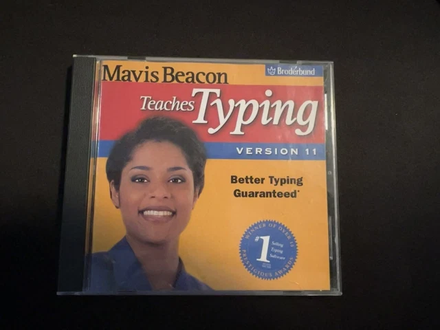 MAVIS BEACON TEACHES Typing Version 11 PC Computer Game WIN Educational ...
