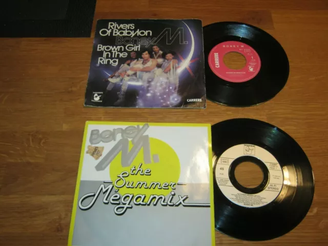 BONEY M-Rivers of Babylon1978FRANCE49359VINYL TOP+The Summer-Megamix112487RARE