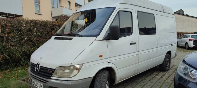 Mercedes Sprinter L2 H2 208CDI HU Neu DPF Grüne Plakette AHK Teilverglast
