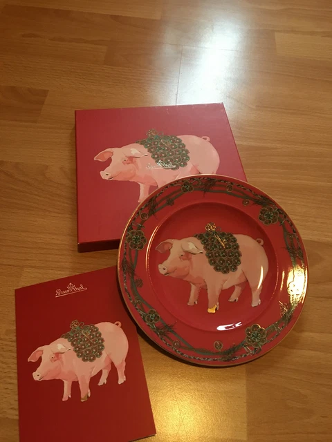 Rosenthal, Wandteller, Zodiac Schwein 2019, neu OVP 1.Wahl