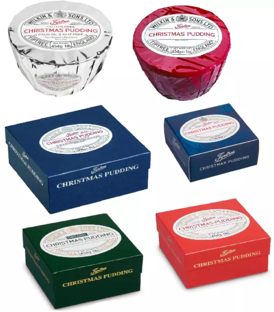 Tiptree Christmas Pudding Variety Gift Wilkin & Sons Xmas treats