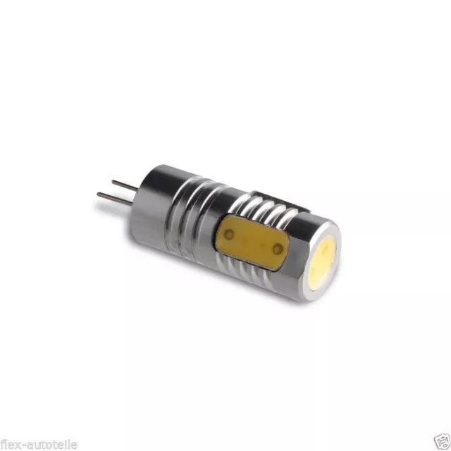 LED Cob Bombilla Reflector Luz Spot Ahorro G4 Blanco Fría 1,8W Como 15W 145Lm