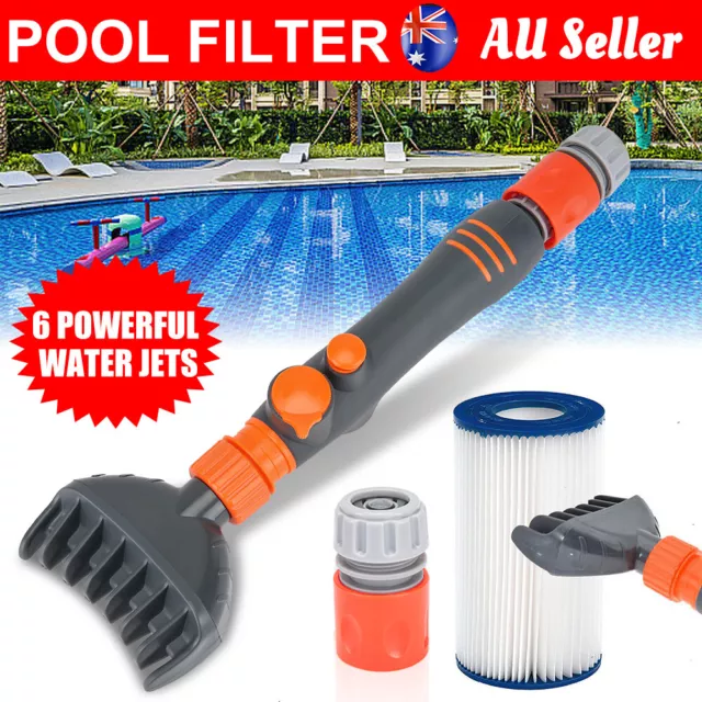 Swimming Pool Filter Spa Cartridge Cleaner Pool Hand Cleaning Brush Accessories