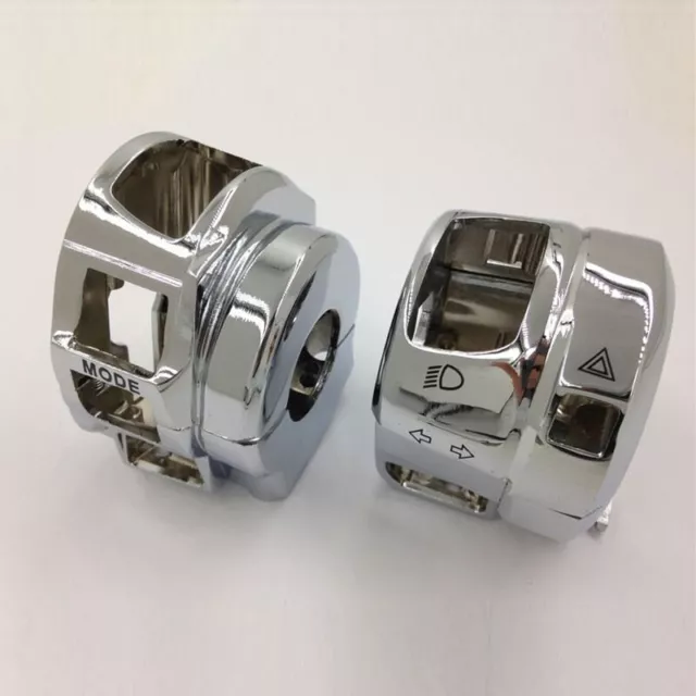 For Suzuki GSX1300R 2008-2016 GSXR600/750/1000 K7 K8 Chrome Switch Housing Cover