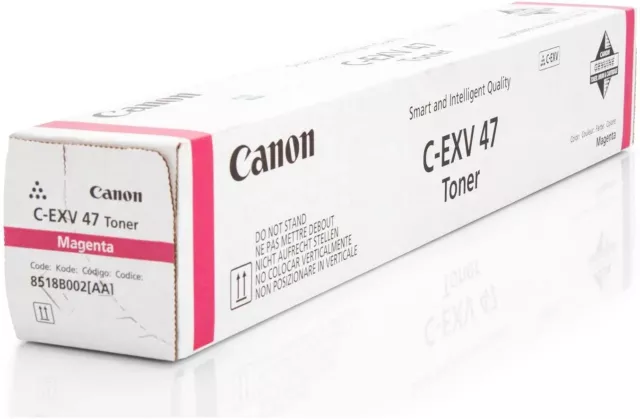 Genuine Canon C-EXV 47 Magenta Toner Cartridge - Boxed (VAT Inc)