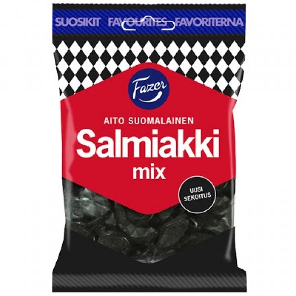 Fazer Salmiakki Mix 10 x 180g **FAST SHIPMENT**