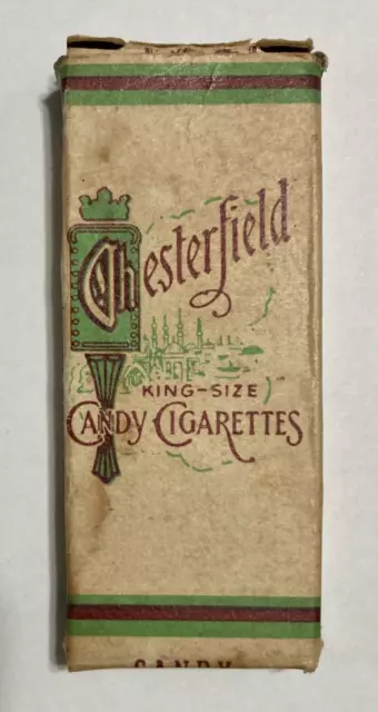 Vintage Chesterfield King-Size Candy Cigarettes Box