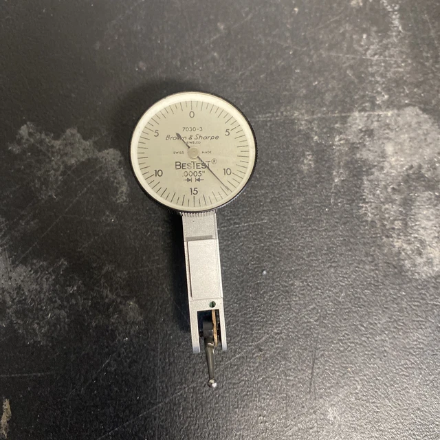 Brown And Sharpe 7030-3 BesTest Dial Indicator Brown And Sharpe 7030-3 BesTest Dial Indicator
