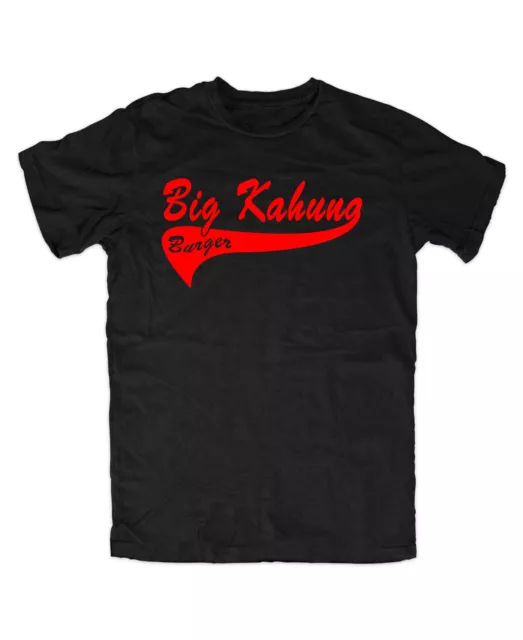 Big Kahuna Burger T-Shirt Pulp Fiction Travolta Tarantino Jackson Kult Fun Uma