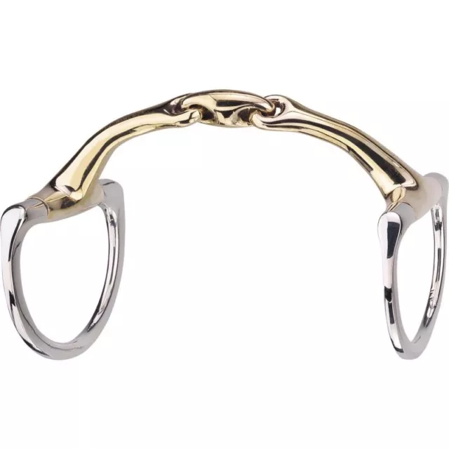 Sprenger Dynamic RS Eggbutt Flat Double Jointed Snaffle Bit Sensogan 40406/40414