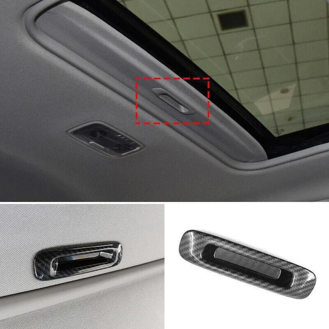 For Kia K3 Forte 2019-2023 Carbon Fiber Inside Roof Skylight Handle Cover Trim
