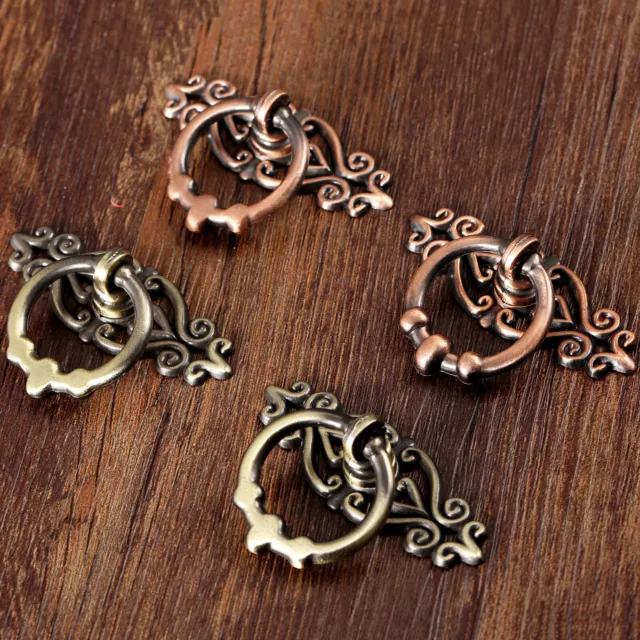 Handles Pull Ring Knobs for Cabinet Kitchen Closet Cupboard Drawer Vintage Style