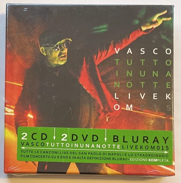 TUTTO IN UNA Notte Live Kom 2015 - Vasco Rossi (2 CD + 2 DVD
