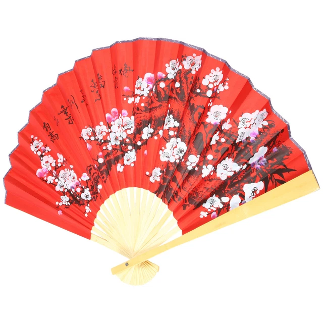 Chinoiserie Decor Headboard Decoration Photo Fan Decorative Fan 4