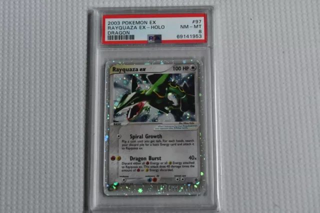 Shiny Rayquaza EX XY69 Ultra Rare Black Star Promo Pokemon Card LP