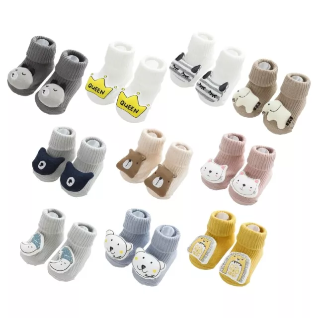 Toddler Grip Sock Baby Girls Boys Non-skid Infant Non-Slip Socks