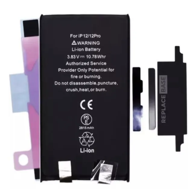 Apple iPhone 12 / 12 Pro Internal Battery Replacement 2815 mAh | NO BMS