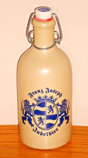Bierflasche Franz Joseph Jubelbier 0,5 L