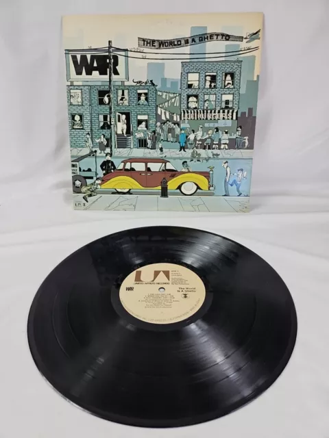 1972 WAR The World Is A Ghetto LP United Artists UAS 5652 VG+