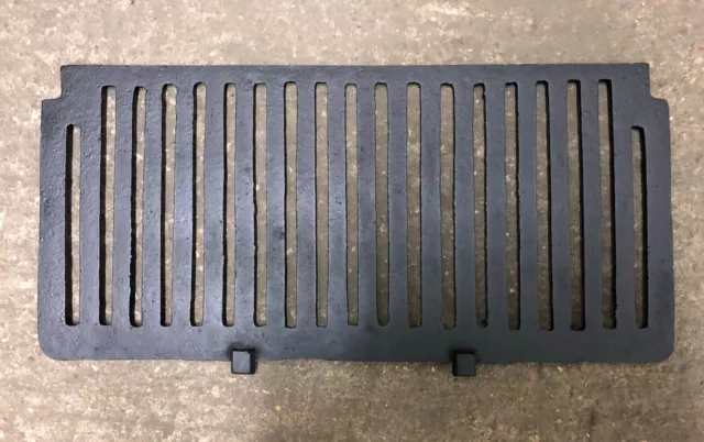 Rectangular Cast Iron Bottom Grate for Free Standing Basket/Grate 480mm x 240mm