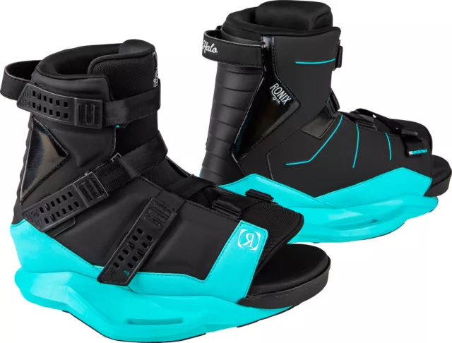 RONIX Wakeboard Bindung Wakeboardboot HALO Boots 2021 black/blue orchid Wake