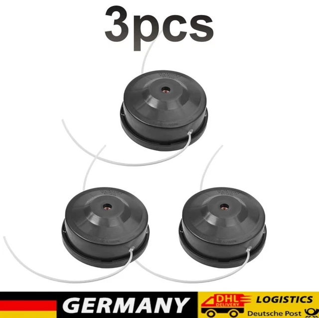 Makita Rasentrimmer Spule 3x Profi Doppelfadenkopf Tippautomatik Fadenspule Für Fuxtec Benzin Motorsense E Güde Rasentrimmer Ersatzmesser