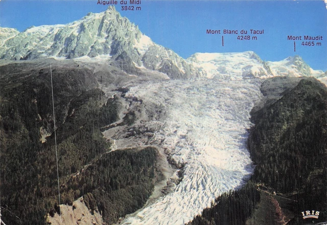 74 CHAMONIX MONT Blanc Le Glacier Des Bossons Et L Aiguille Du Midi 11 74-chamonix-mont-blanc-le-glacier-des-bossons-et-l-aiguille-du-midi-11