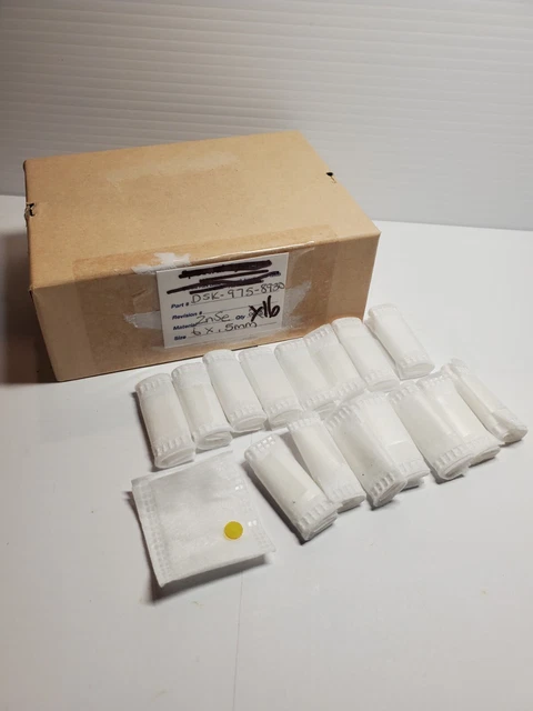 NEW 16 Pc Lot ZNSE Zinc Selenide IR Infrared Optics 6mm x .5mm Laser Co2 Optics