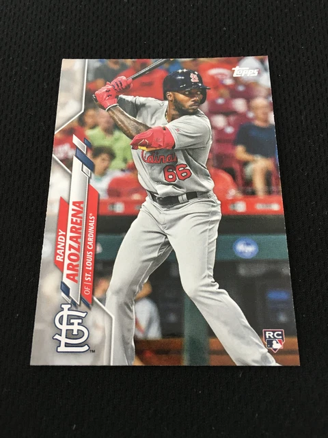 CARTE DE BASEBALL Randy Arozarena Rookie Topps 2020 Tampa Bay Rays Rc ...