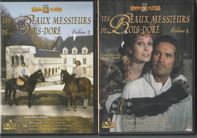LES BEAUX MESSIEURS Du Bois Dore Volume 1 &amp; 2 - 4 Dvd Francais EUR 19