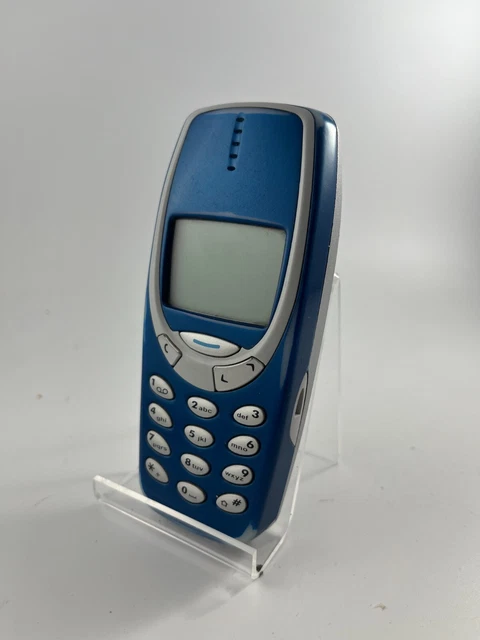 Lot De Deux Nokia 3310 Et 3410 D'occasion - Téléphones Fonctionnels, état Bon, Couleur Bleue