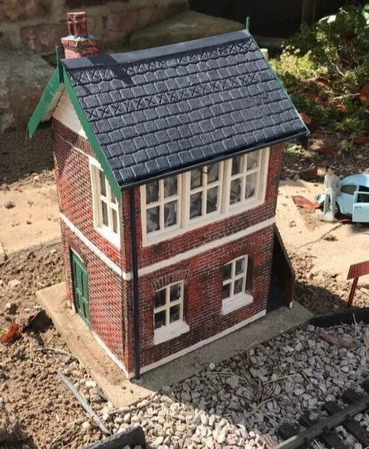 G Scale/Gauge 1 Garden Railway Unpainted Signal Box Kit