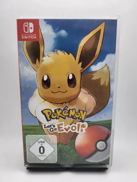 Pokemon Lets Go, Evoli! Nintendo Switch OVP *Blitzversand* *Top-Zustand*