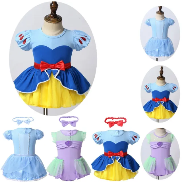 Newborn Baby Girl Princess Romper Dress Costume Bodysuit Halloween Party Clothes
