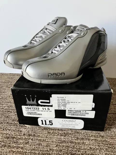 DADA SUPREME CDUBBZ Chris Webber Size 11.5 Silver Carbon Fiber Shoes DS 699.99 PicClick