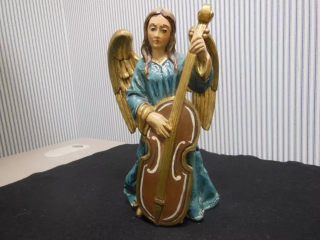 Vintage Carved Wood Angel Cherub Putti