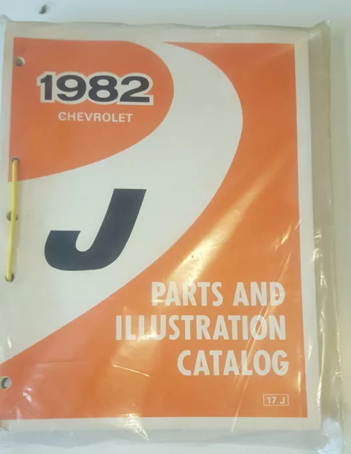 Catálogo de Piezas de Repuesto / Regiones Libro Chevrolet Cavalier 1982