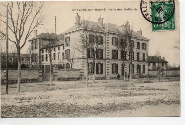 CHALONS SUR MARNE - Marne - CPA 51 - Asylum of Old Men