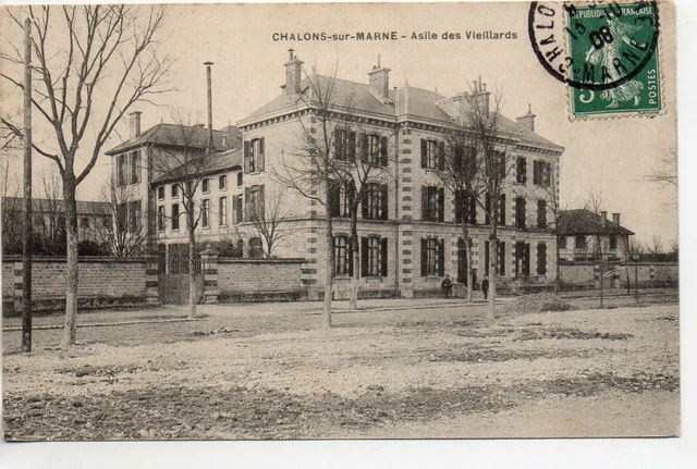 CHALONS SUR MARNE - Marne - CPA 51 - Asile de Vieillards