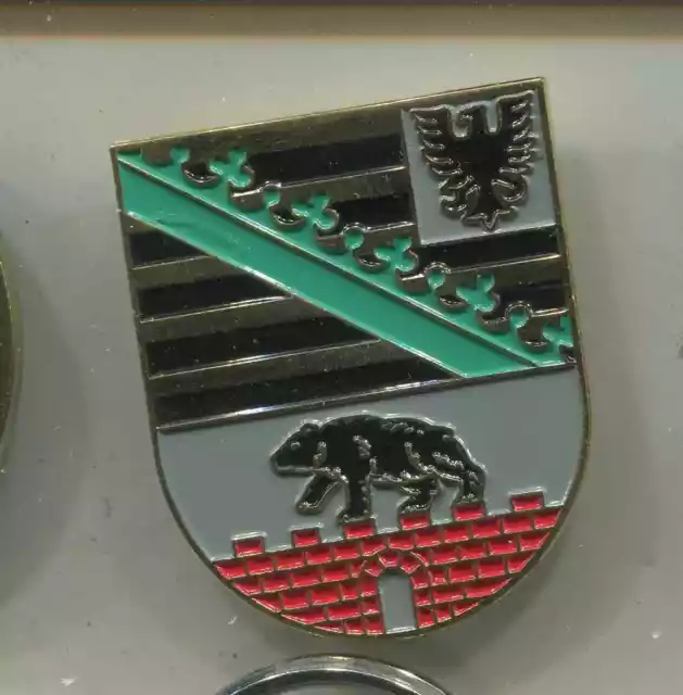 Polizei Brustanhänger Auflage Sachsen Anhalt Wappen (tt661)