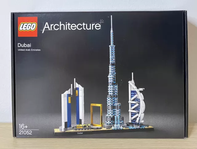 LEGO Architecture 21052 Dubai Skyline Burj Al Arab Jumeirah Urlaub Geschenk