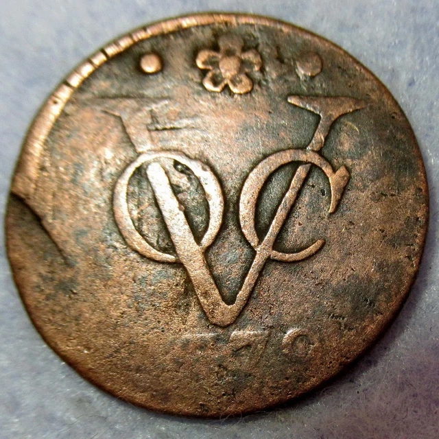 1790 New York Penny – VOC Dutch Colonial Cent – Colonial Coin – Ungraded – Circulated