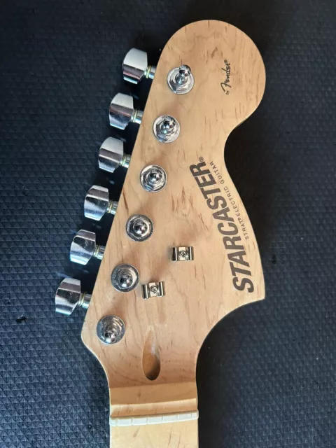 Fender Squier Starcaster Maple Guitar Neck w/Tuners Fender Squier Starcaster Maple Guitar Neck w/Tuners