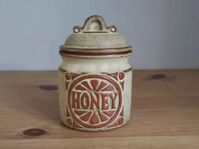 Presingoll Tremar Honey Jar Cornish Studio Pottery (Kitchen Storage Pot)